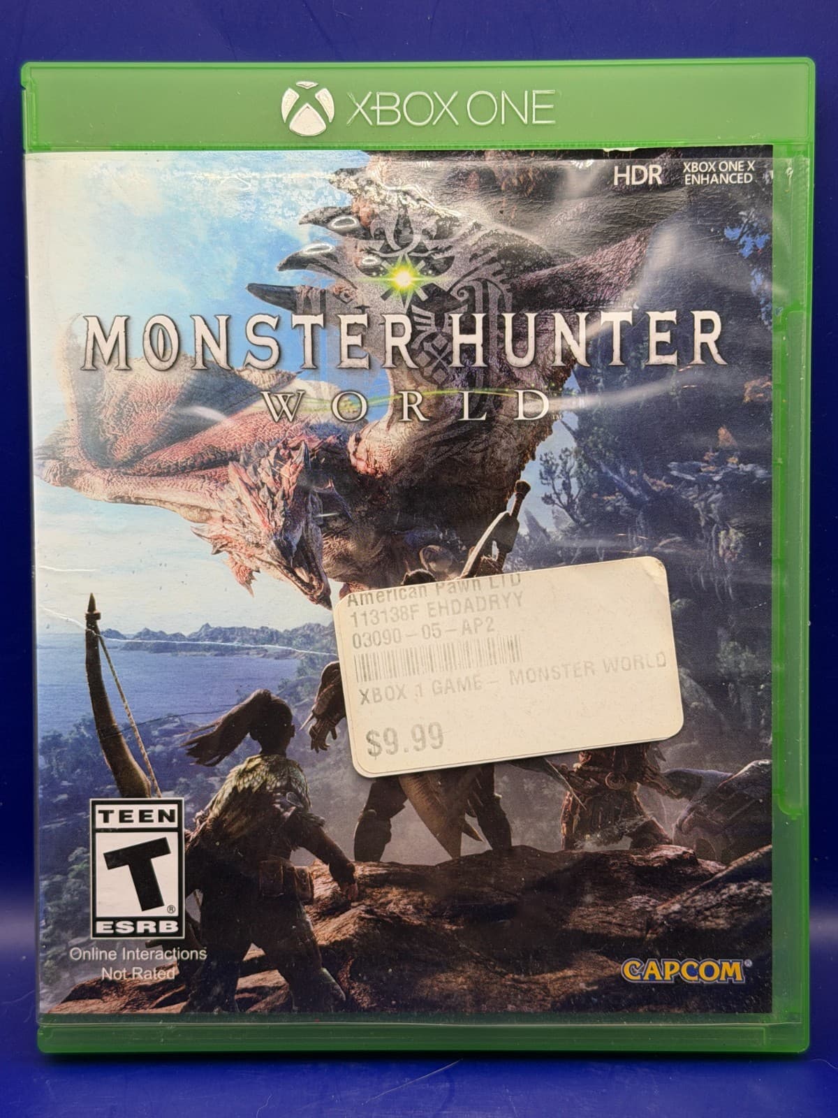 Monster Hunter World Xbox One Tested Complete CIB Capcom