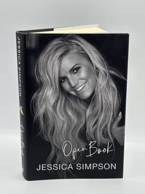 Open Book by Jessica Simpson Hardcover, First Edition NEW