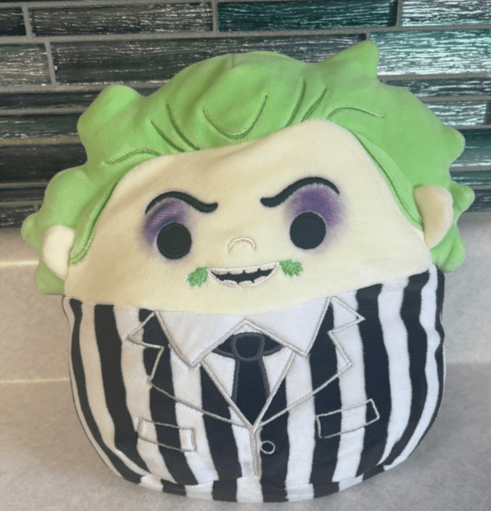 Beetlejuice Squishmallows Plush 8” Jazwares Collectible Stuffed Toy