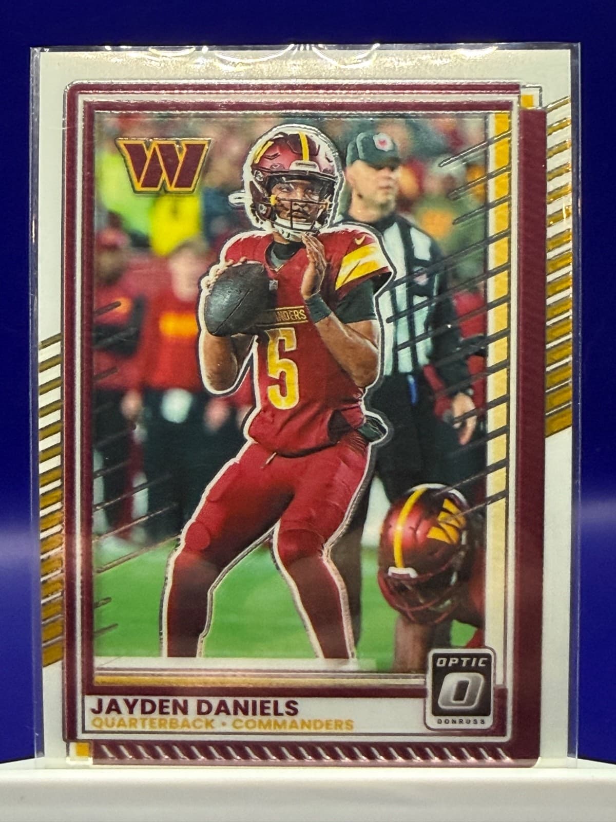 2025 Donruss Optic Jayden Daniels #23 Base Washington Commanders