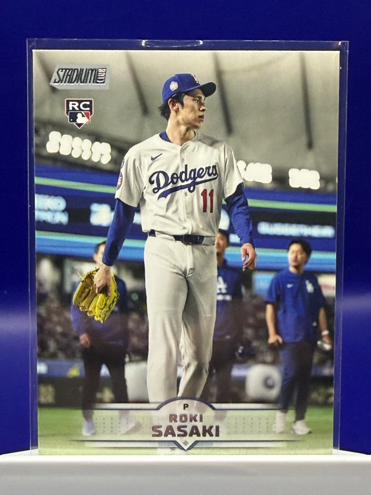 2025 Topps Stadium Club Roki Sasaki RC #187 Dodgers Rookie Card