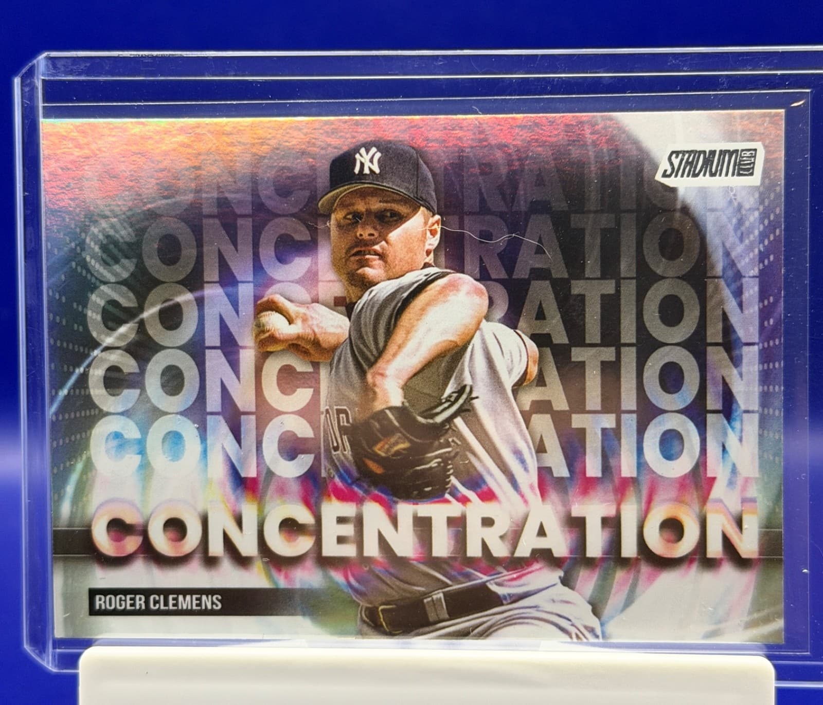 2025 Topps Stadium Club Roger Clemens Concentration C-1 Yankees