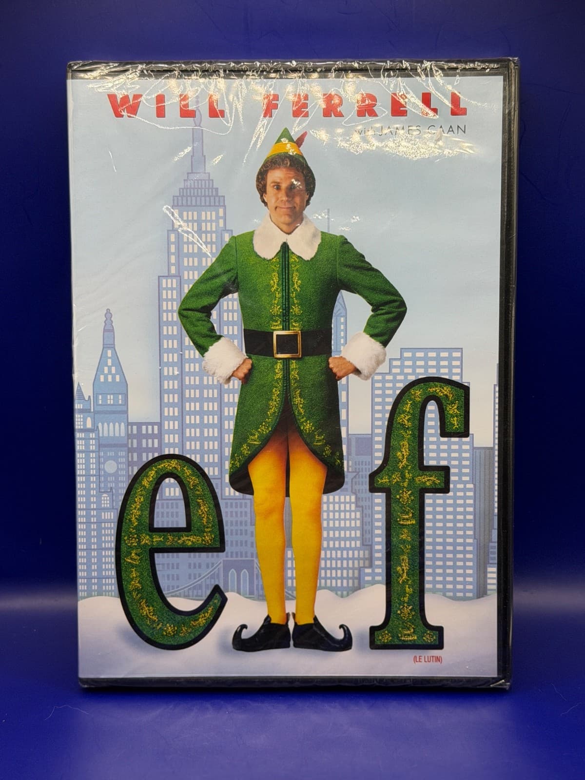 Elf DVD New Sealed Will Ferrell James Caan Zooey Deschanel Christmas Movie