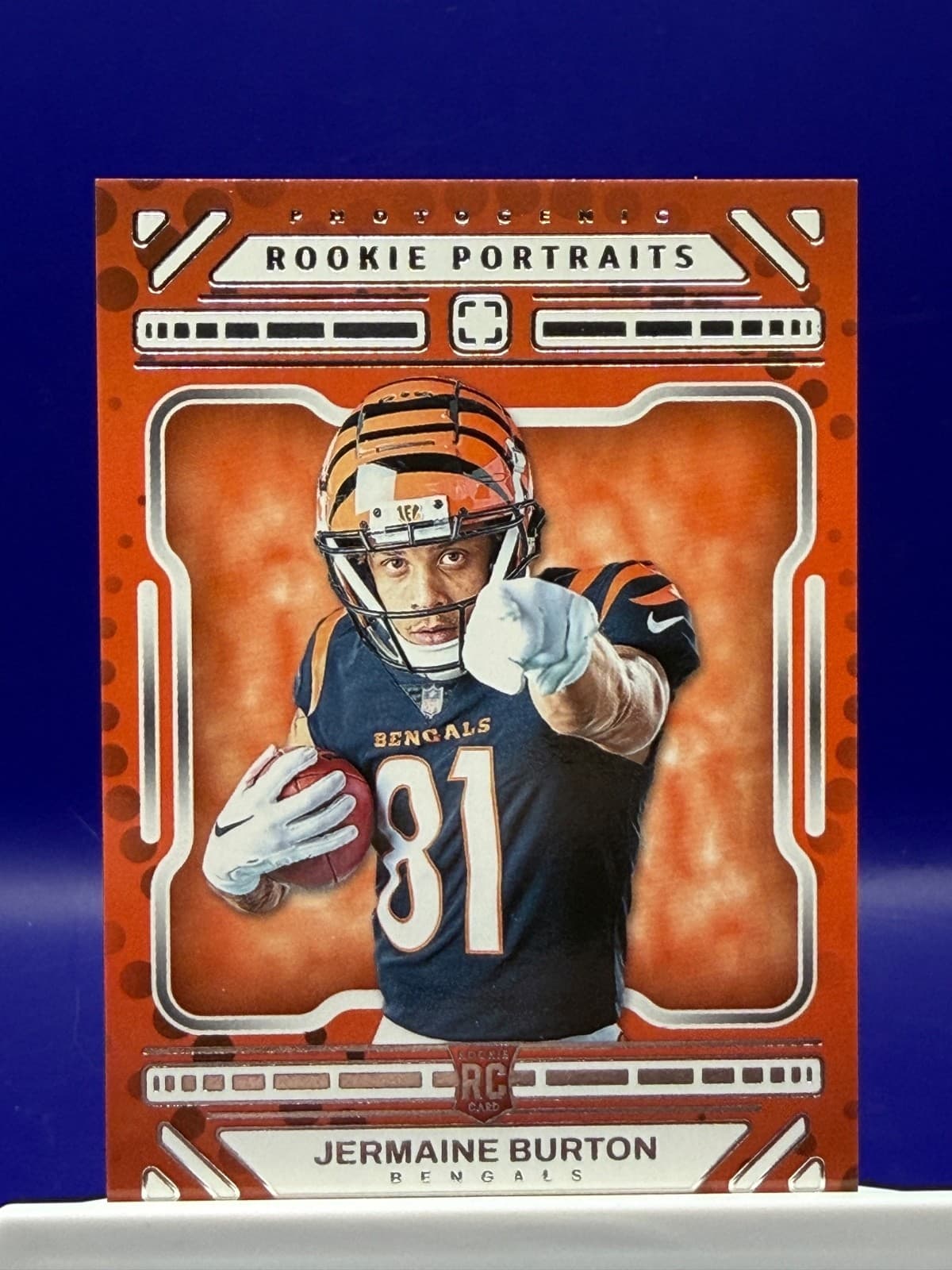 2024 Panini Photogenic - Rookie Portrait Jermaine Burton #175 (RC)