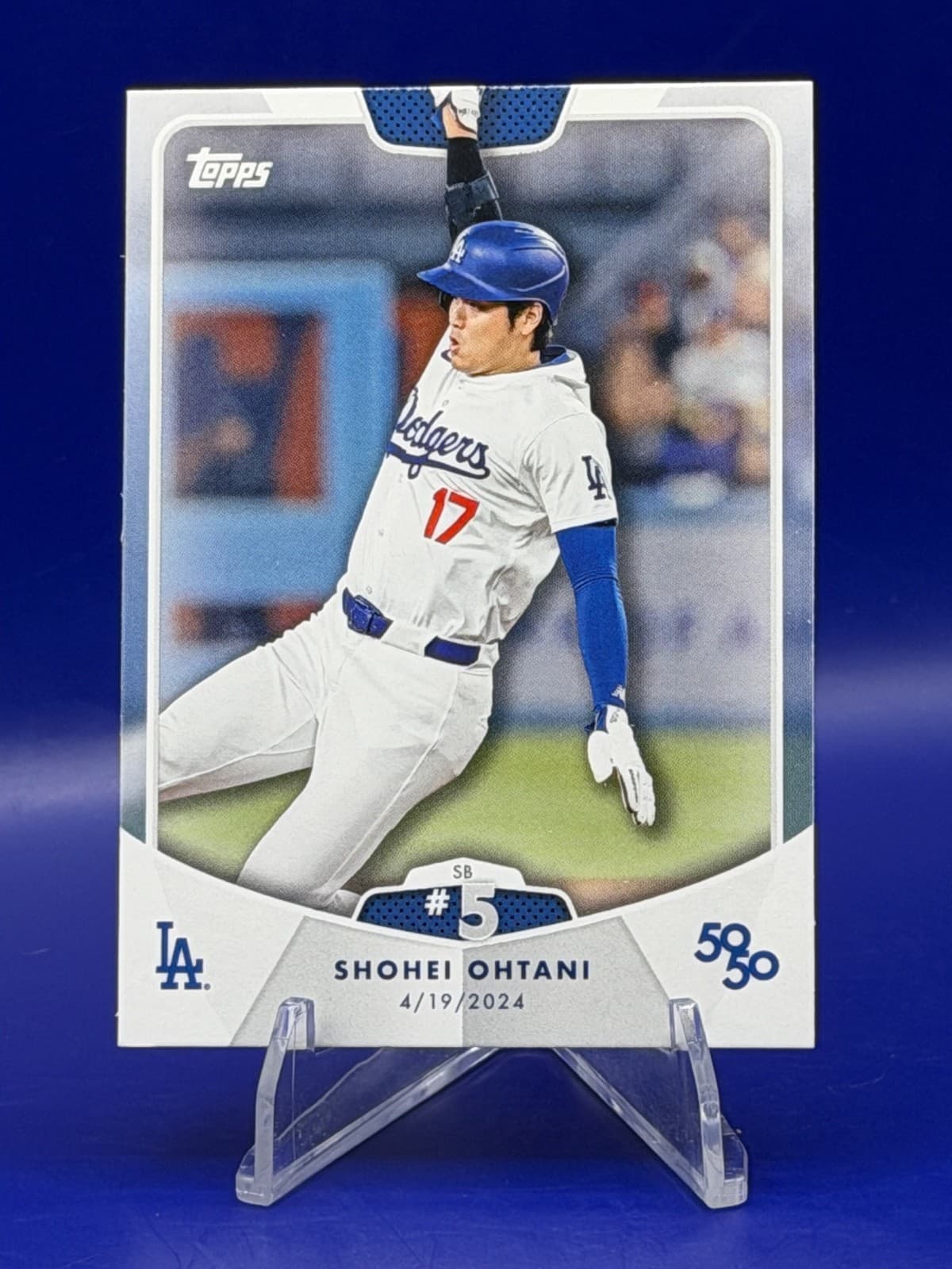 2024 Topps 50/50: Shohei Ohtani - Shohei Ohtani #9