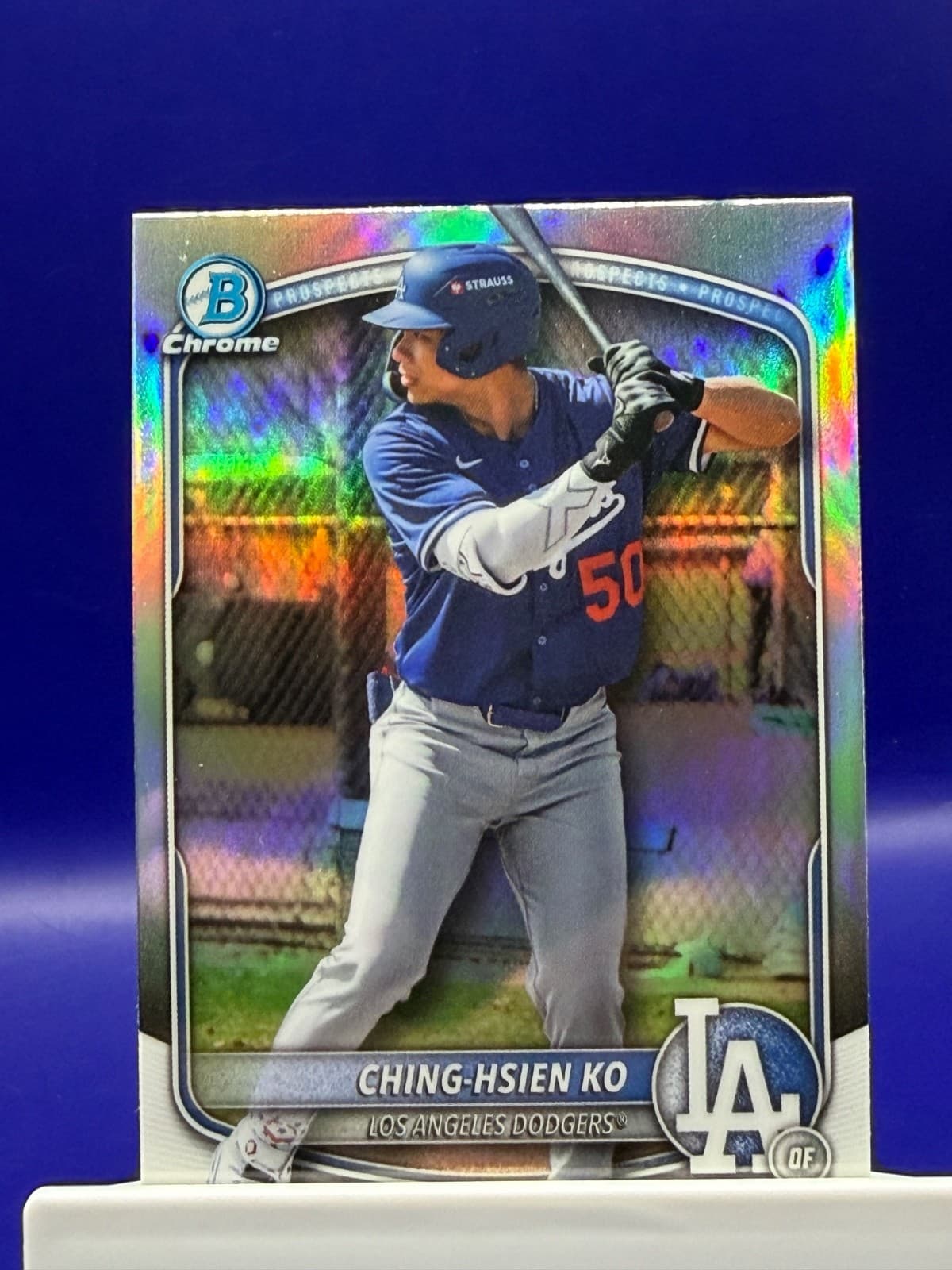 2025 Bowman Draft - Chrome Ching-Hsien Ko #BDC-165 (RC)