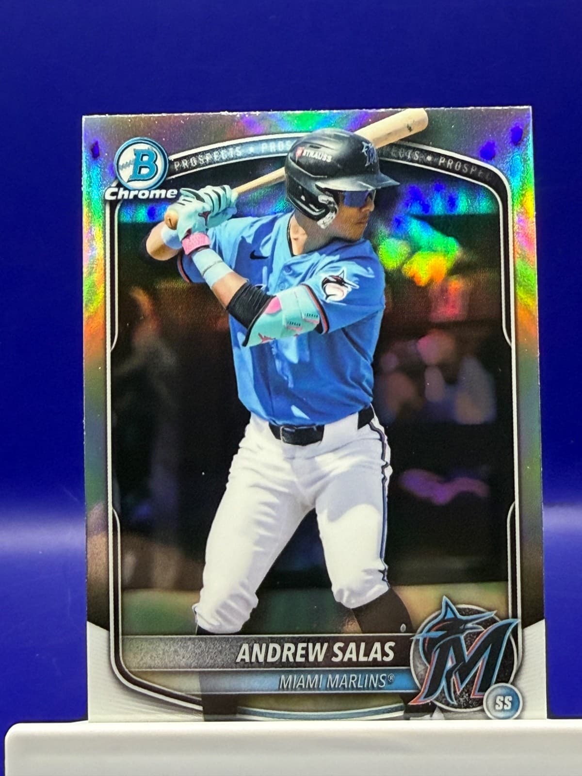 2025 Bowman Draft - Chrome Andrew Salas #BDC-34 Refractor (RC)