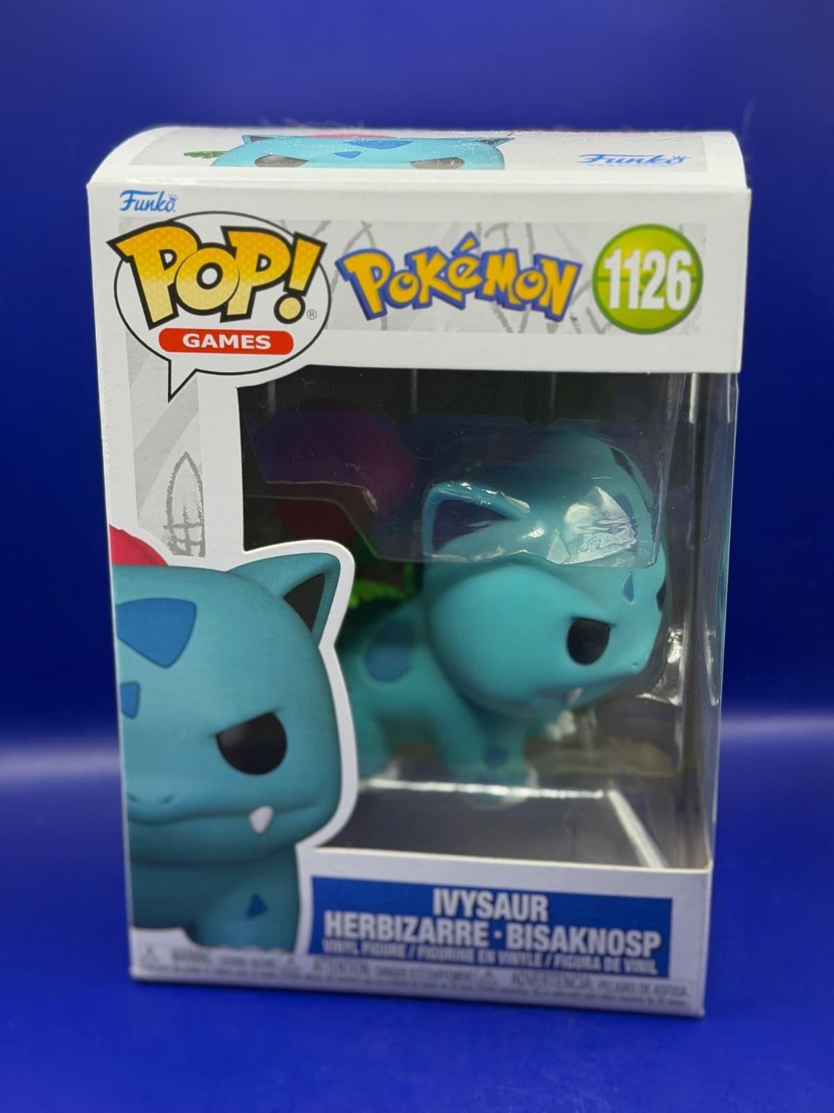 Funko Pop Games Pokemon Ivysaur #1126 Vinyl Figure Funko Pop