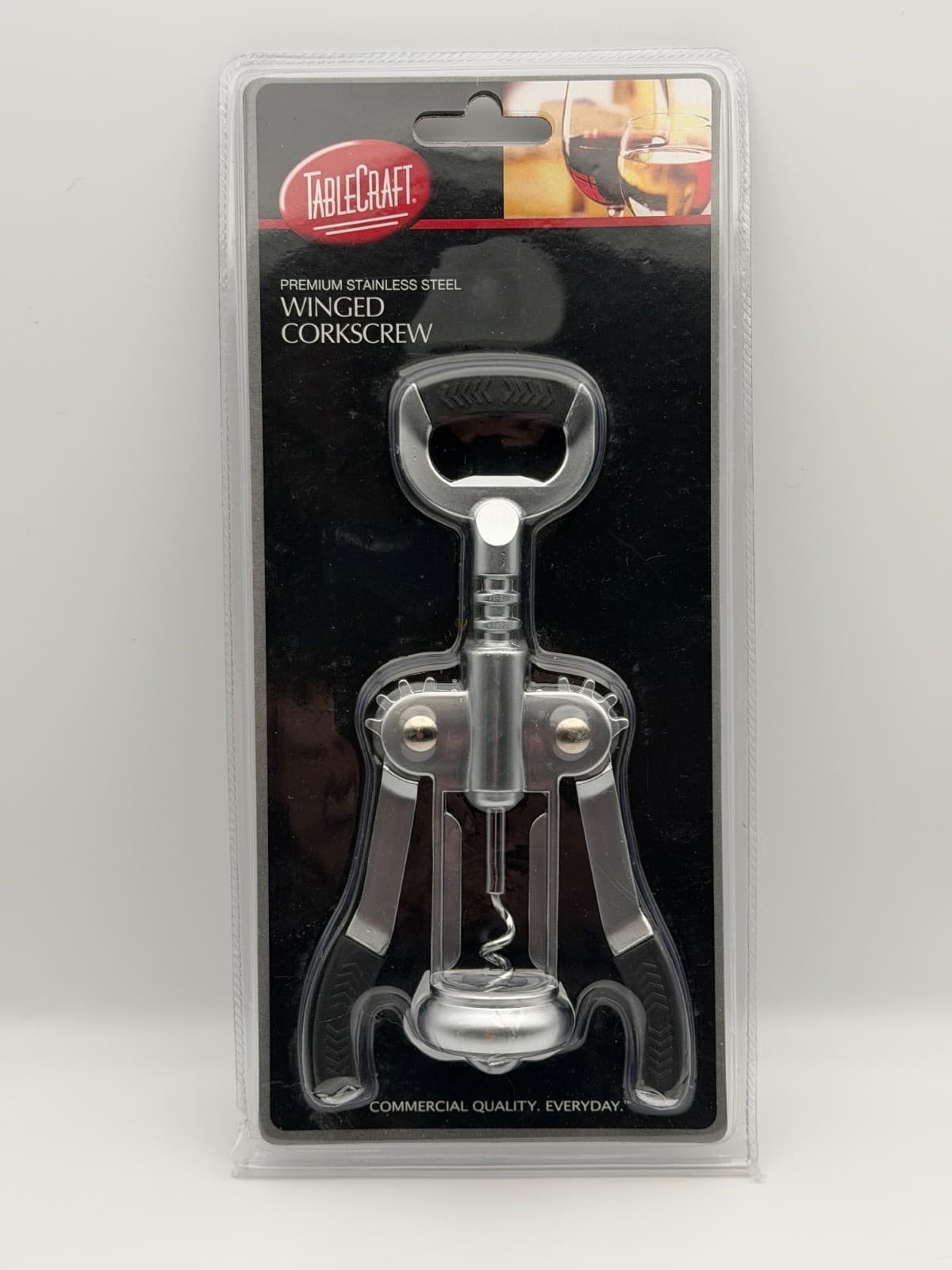 NEW in Sealed Package Winged Corkscrew by TableCraft Stainless steel Commercial