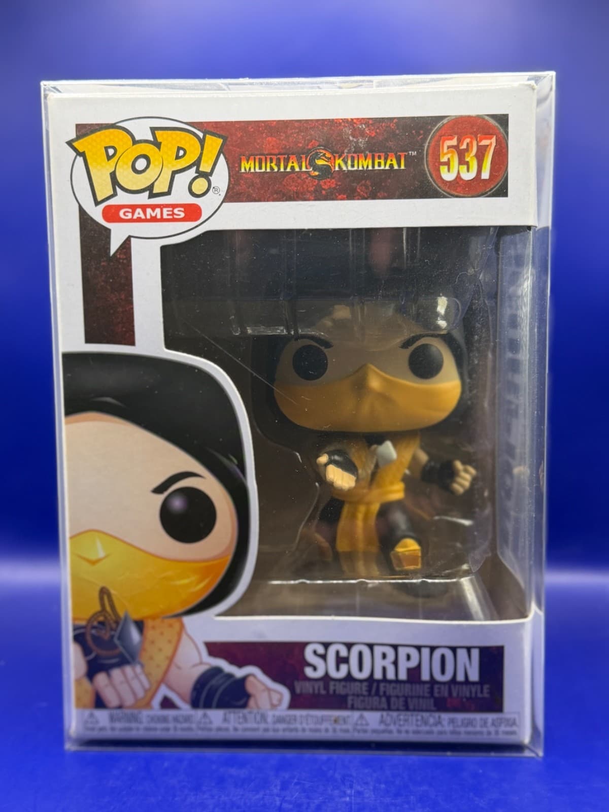 Funko Pop Games Mortal Kombat Scorpion #537 Vinyl Figure