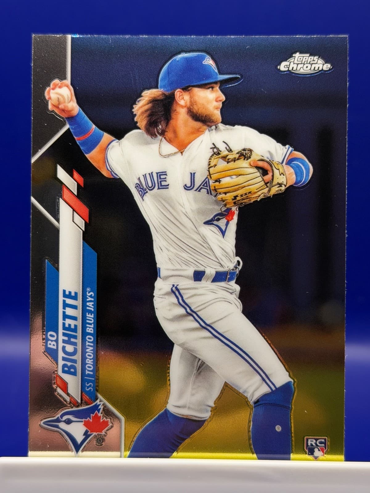 2020 Topps Chrome Bo Bichette RC Rookie #150 Toronto Blue Jays