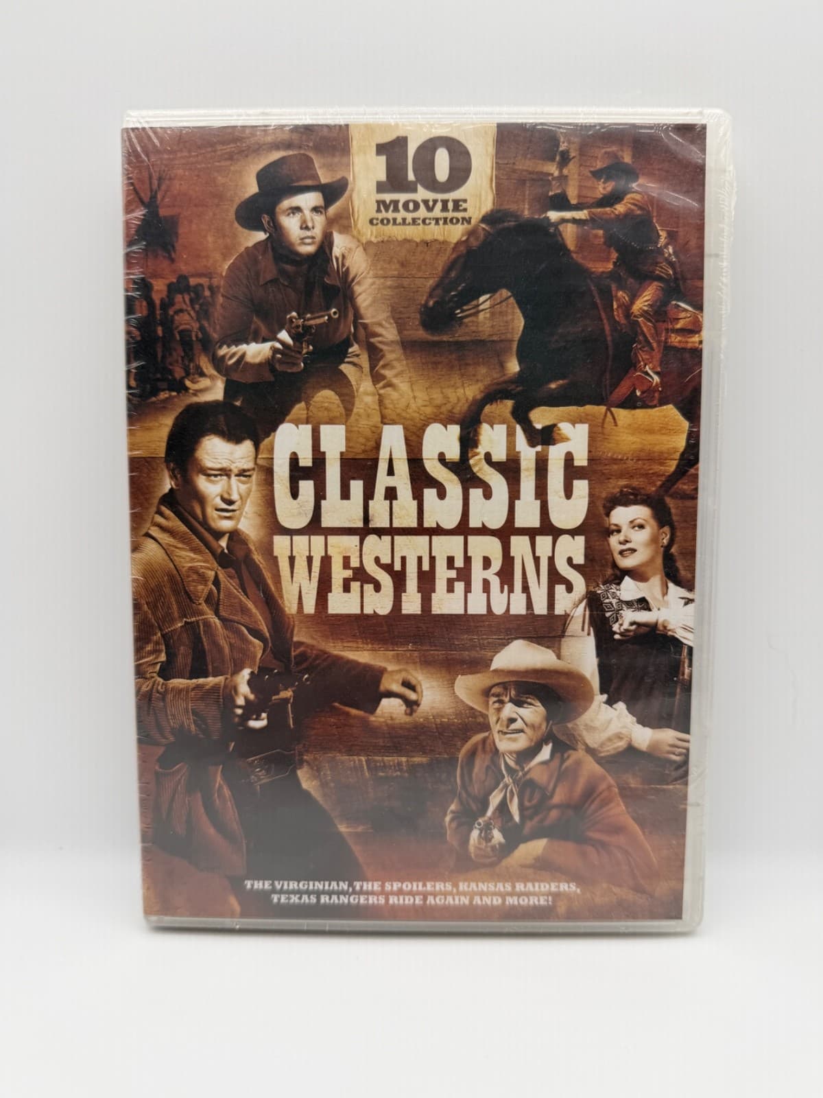 Classic Westerns: 10-Movie Collection (DVD) Movie Disc