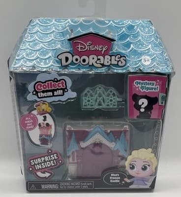 Disney Doorables Mini Playset Elsa's Frozen Castle Mini Playset w Mystery Figure