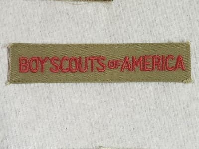 Uniform Program Strip Boy Scouts of America BSA