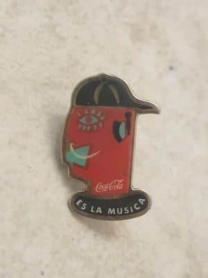 COCA COLA ES LA MUSICA pin
