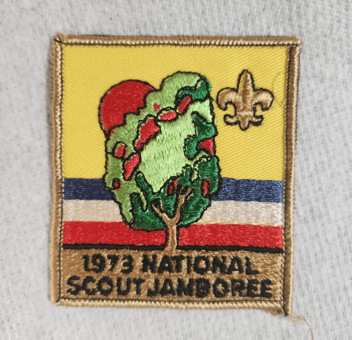 Boy Scouts of America BSA Vintage 1973 National Scout Jamboree Patch NEW