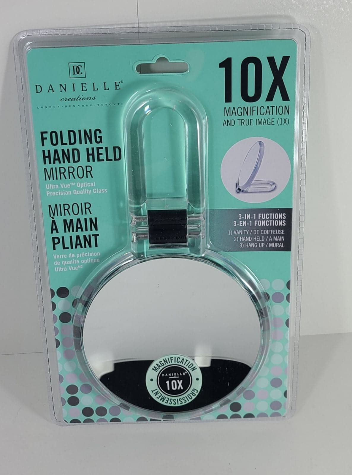 Danielle Creations Folding Hand Held Mirror