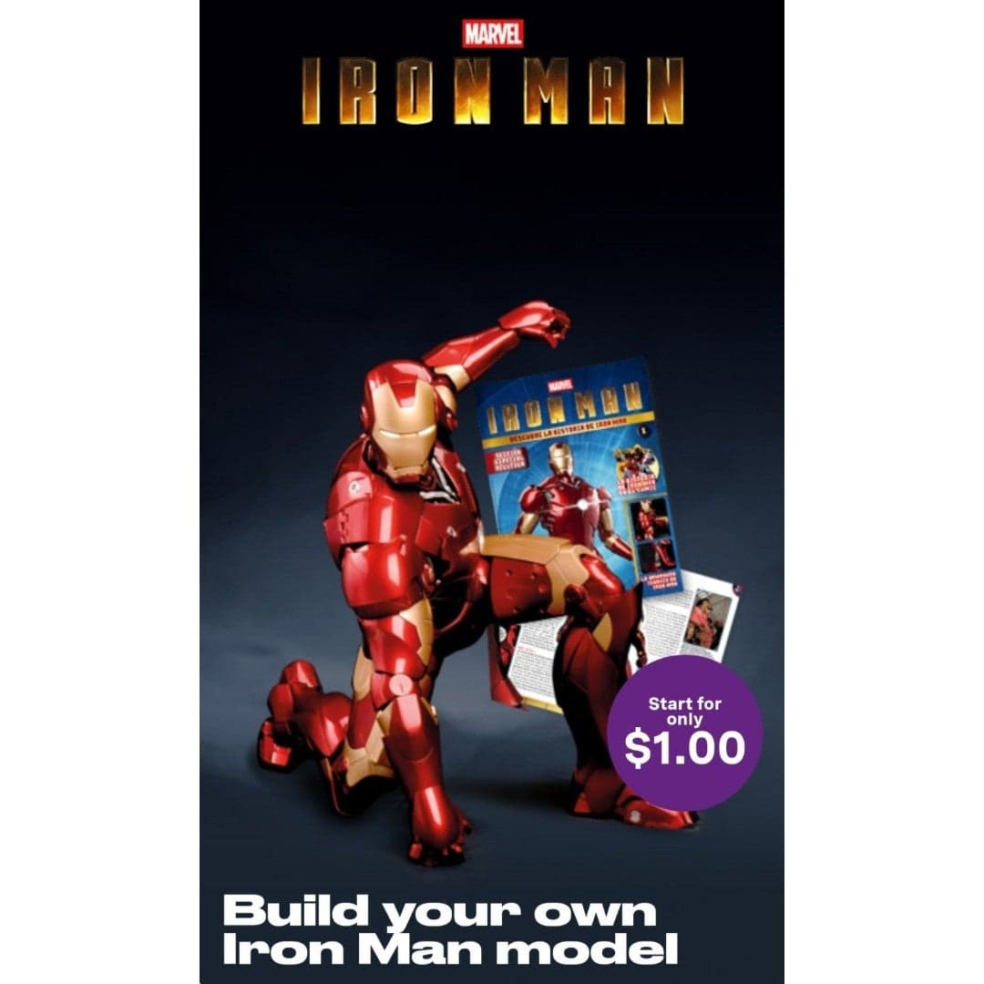 DeAGOSTINI Weekly Iron Man Parts Die Cast Model No.20 IMK020 5837CMC020