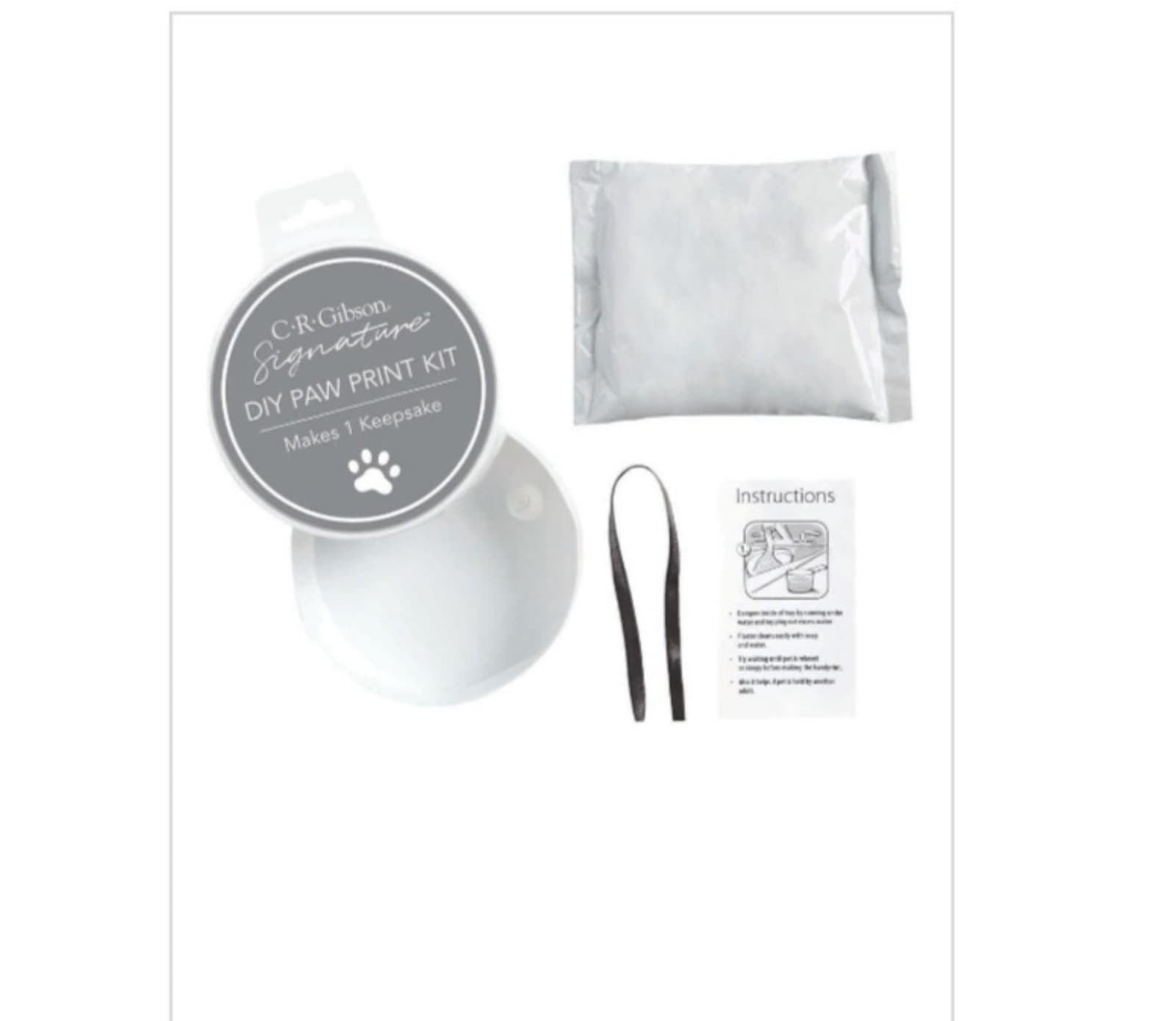 C.R. Gibson Signature DIY Paw Print Pet Mold Kit