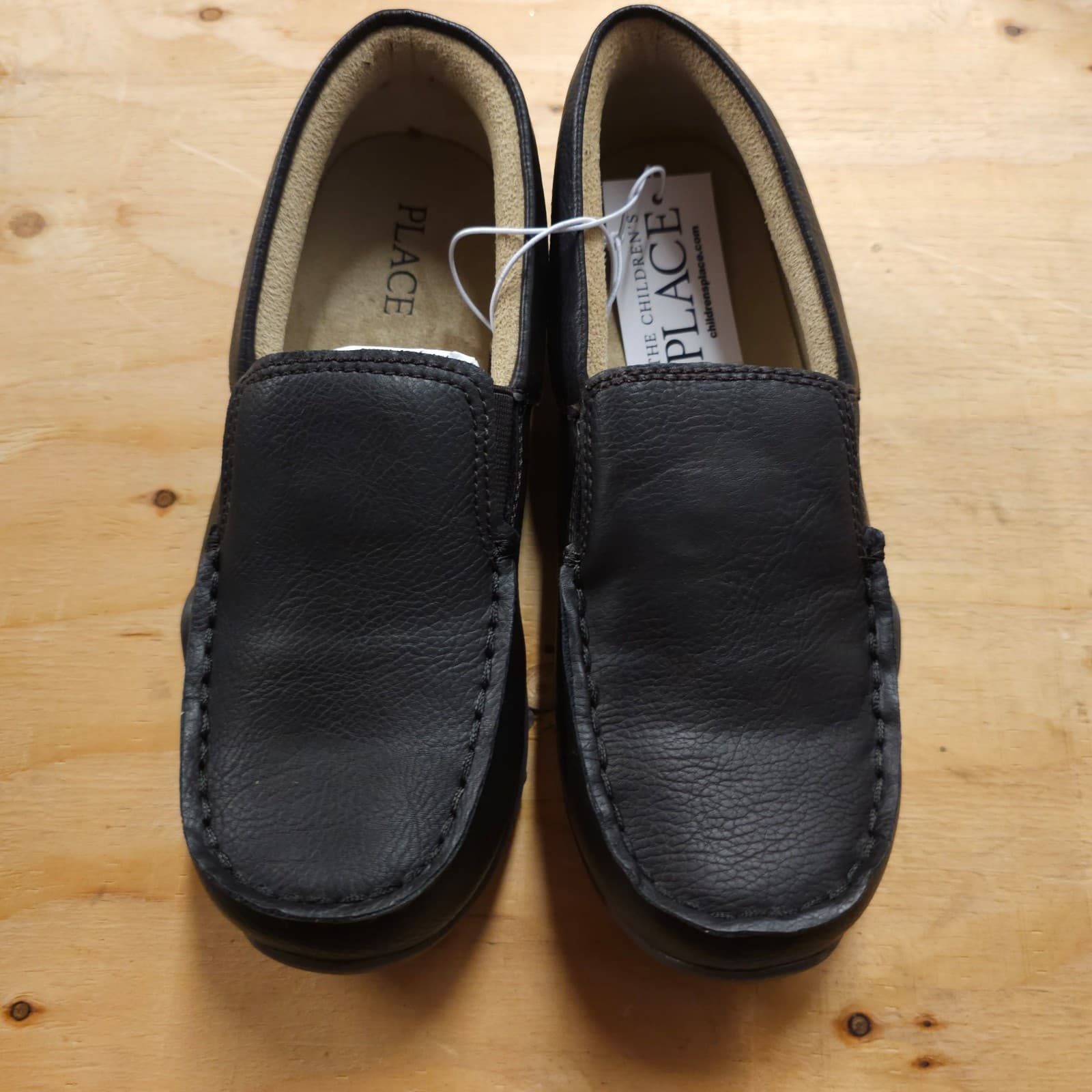 The Children's Place Boys Dress Shoes Size 3 Dark Brown