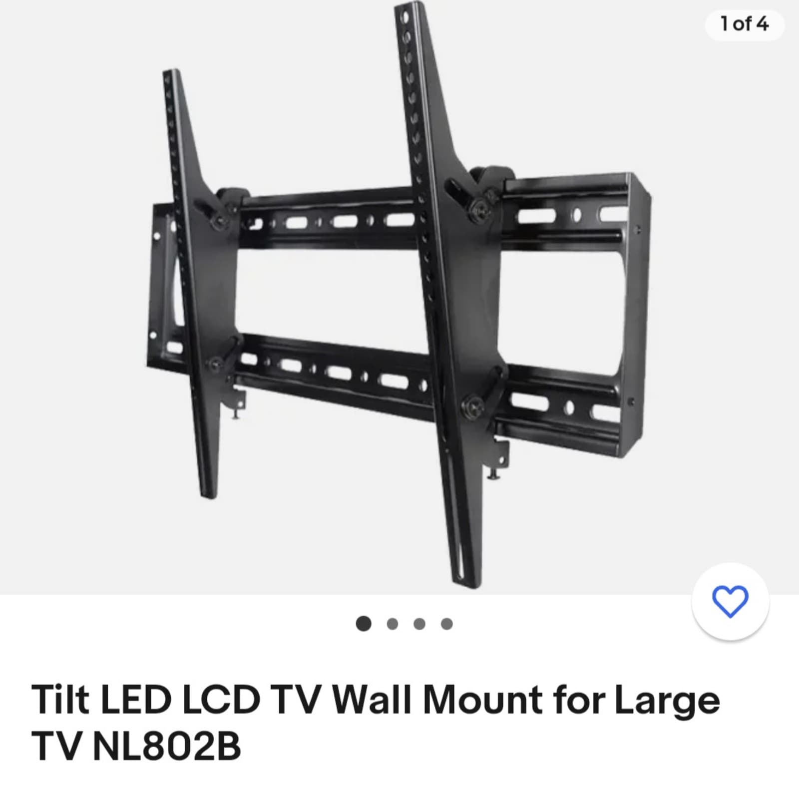Tilt LED LCD TV Wall Mount for Large Tv NL802B