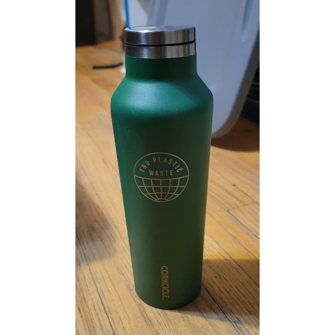 Green Adidas Corkcicle 20oz Sport Canteen