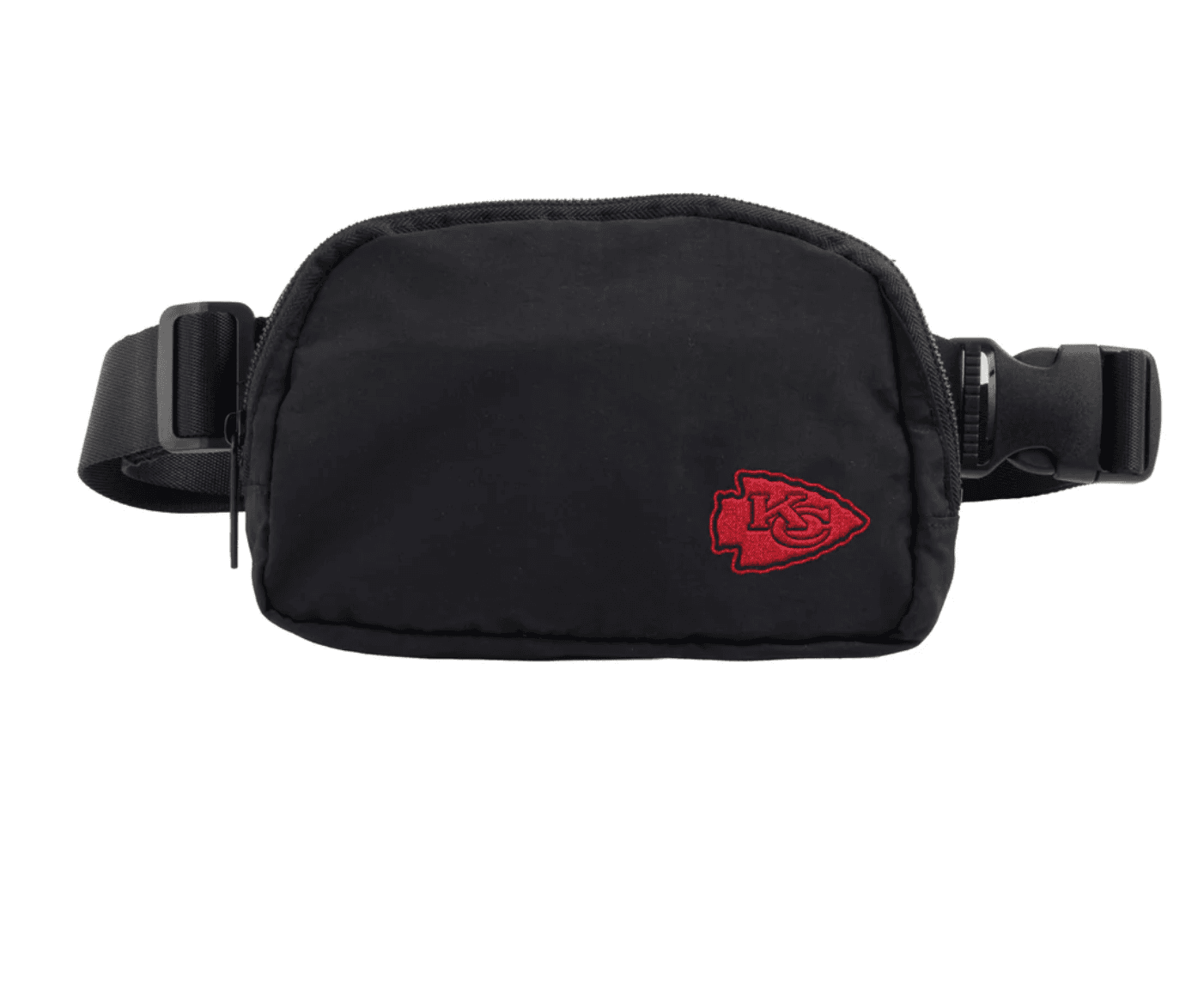 Kansas City Chiefs Black Belt Bag