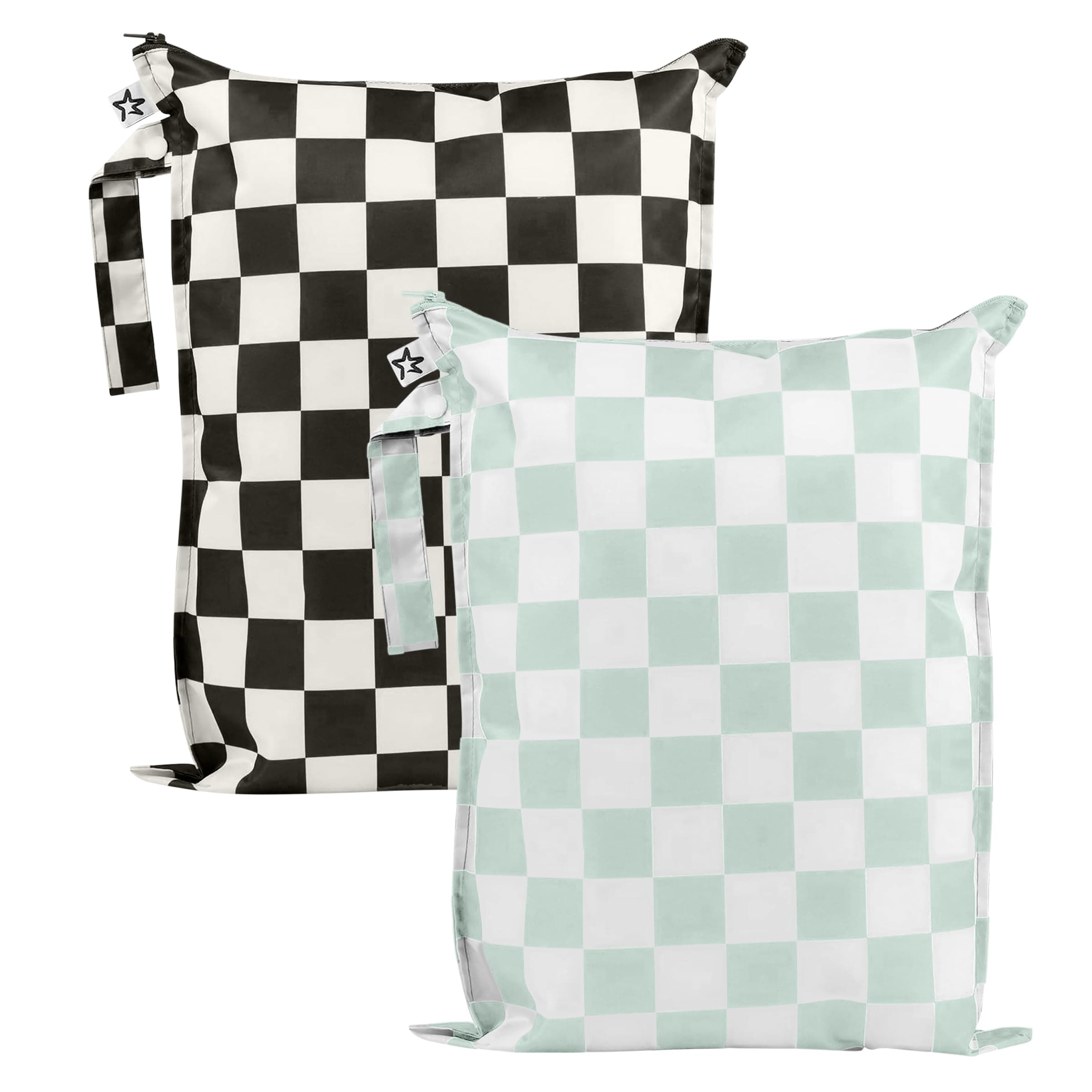 Checkerboard Wet Bags Set 16x12.5 Inches 2 pack