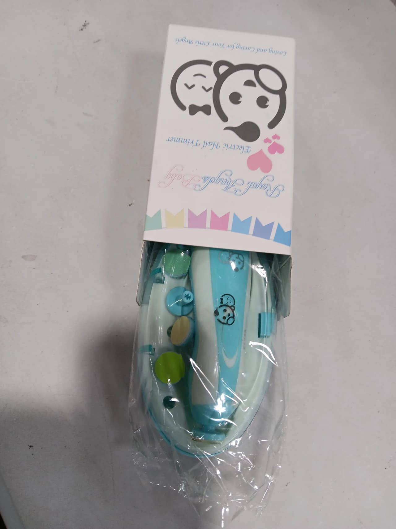 Electric Baby Nail Trimmer with 19 Filing Tools