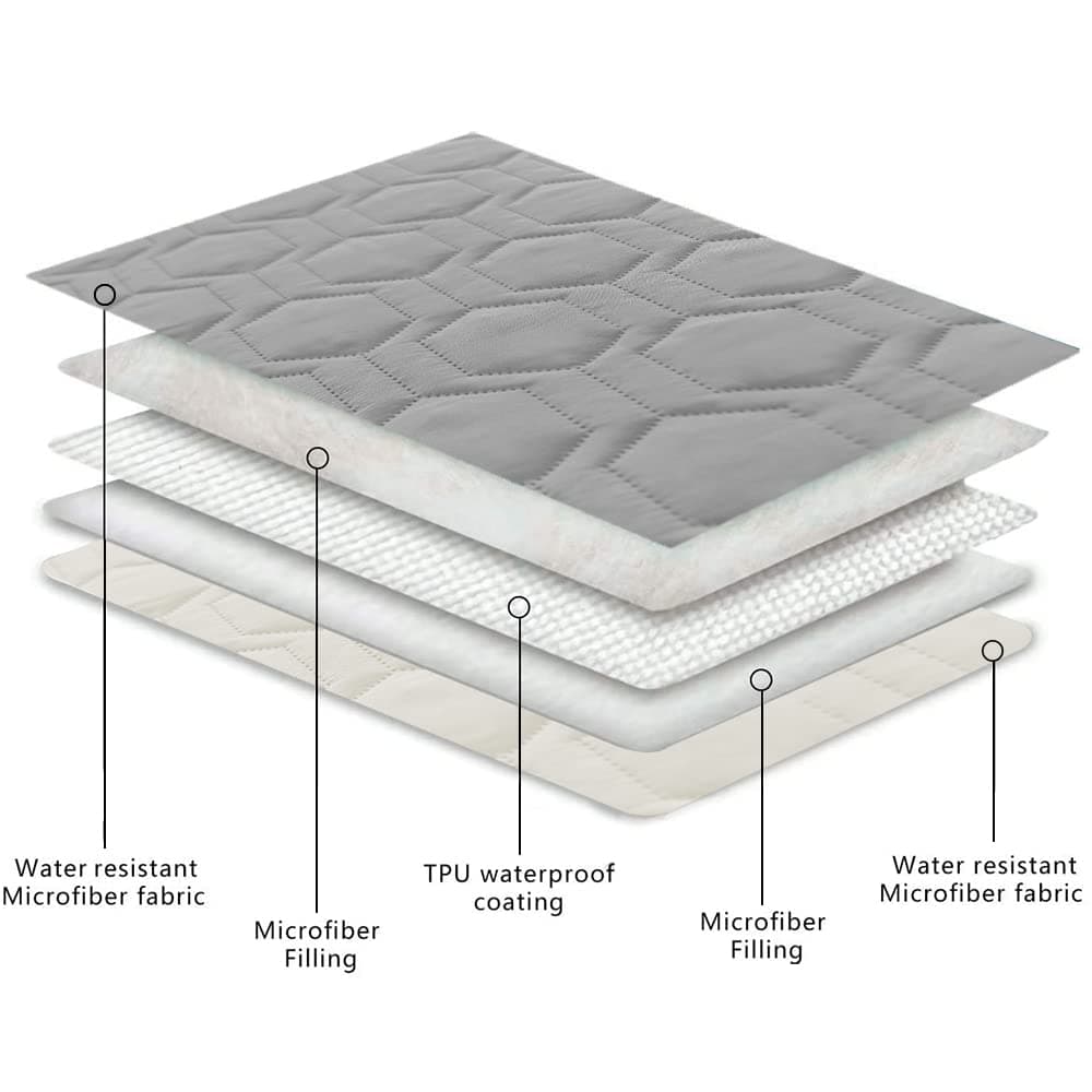 Waterproof Sofa Cover for Pets or Babies Grey