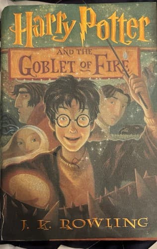 TRUE 1st printing 1st Edition Of Harry Potter, and the goblet of fire