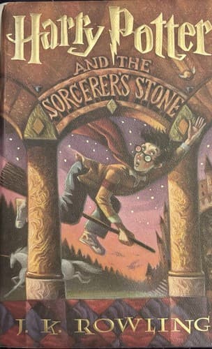 Harry Potter and the Sorcerer's Stone FIRST EDITION 7th Printing AUTHENTIC!