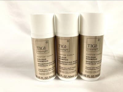TIGI Copyright Colour Shampoo Travel Size 3 Pack Color Protect NEW - Authentic!
