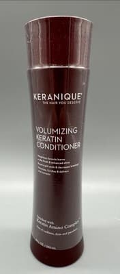 Keranique Volumizing Keratin Conditioner 8oz Hair Thickening Sulfate Free SEALED