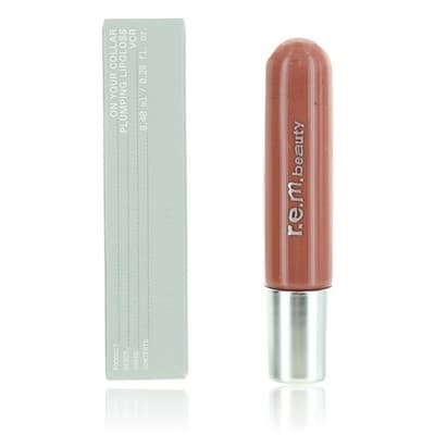r.e.m. beauty On Your Collar Plumping Lip Gloss VCR Minty Vegan 0.28oz NIB NEW!!