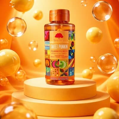 TREE HUT Foaming Gel Wash - Sweet Punkin - Hydrating Oil (18fl oz) Pumpkin NEW!