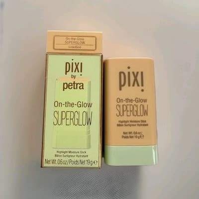 Pixi On The Glow Superglow Highlight Stick Gilded Gold Highlighter NIB NEW