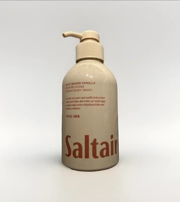 Saltair Salt Water Vanilla Serum Infused Body Wash 17oz Hydrating NEW! NIP!