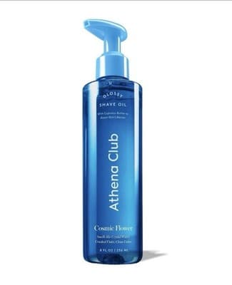 Athena Club Cosmic Flower Glossy Shave Oil Crystal Water Scent 8oz NEW