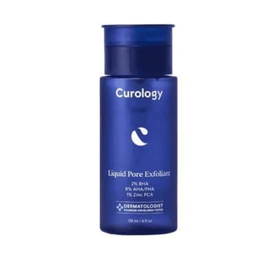 Curology Liquid Pore Exfoliant 2% BHA 8% AHA PHA 1% Zinc 4oz NEW Fragrance Free!