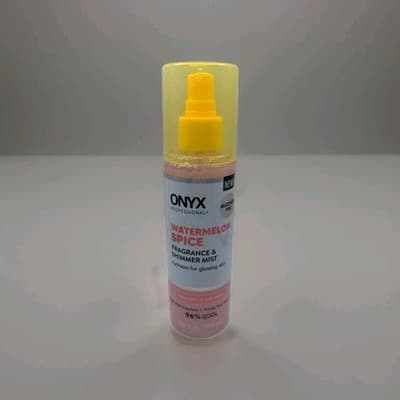 ONYX Professional Watermelon Spice Shimmer Mist Squalane 6.5oz Glow NEW Glitter!
