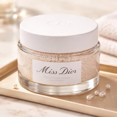 Dior Miss Dior Bath Pearls 3.5oz 100g Dissolving Bath Fizzies Luxury NEW NWOB!!!