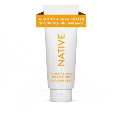 Native Strengthening Hair Mask Almond Shea Butter Sulfate Free 6oz NEW - NWOB