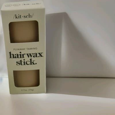 Kitsch Hair Wax Stick Flyaway Taming Castor Oil 2.7oz 75g New Sealed Styling