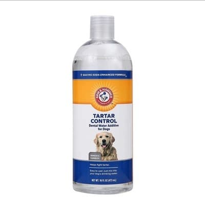Arm & Hammer Dog Dental Water Additive 16oz Tartar Control Fresh Breath NEW