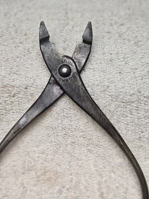 Vintage Eskilstuna Sweden Erik Anton Berg Slim Nose Pliers (7" Inch)