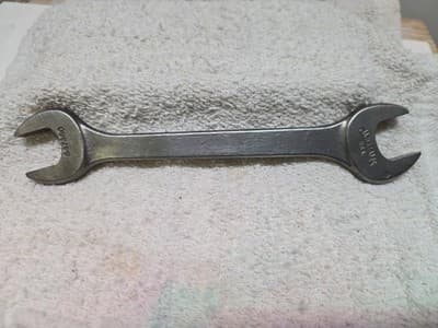 Williams 847360 Open End Wrench 3/4" And 13/16" New Old Stock
