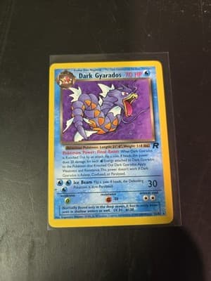 Pokemon Team Rocket Dark Gyarados #25/82