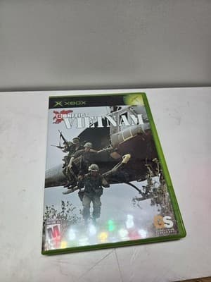 Conflict: Vietnam (Microsoft Xbox, 2004), complete case, disc and manual