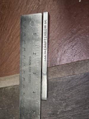 Vintage Craftsman WF Cold Chissel 42961 - 1/4" Excellent Condition